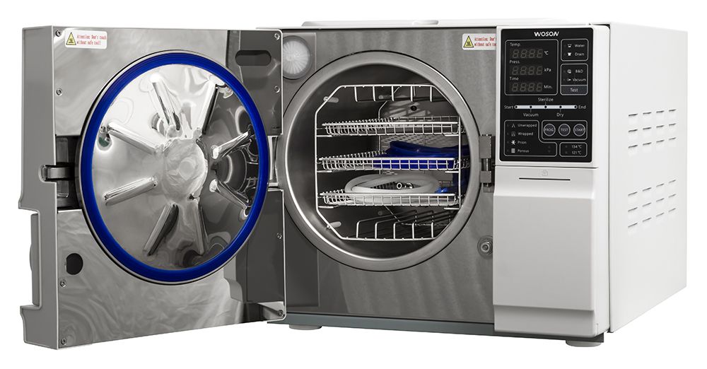 Автоклав Woson. Внутри нержавеющая сталь